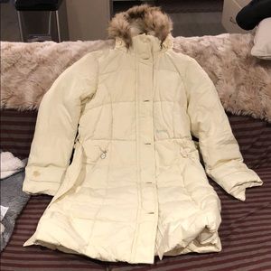 AIGLE long white parka